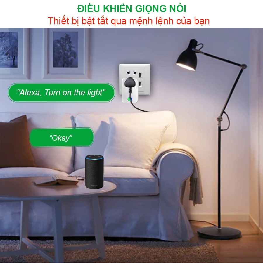 Ổ cắm thông minh Hunonic SK01