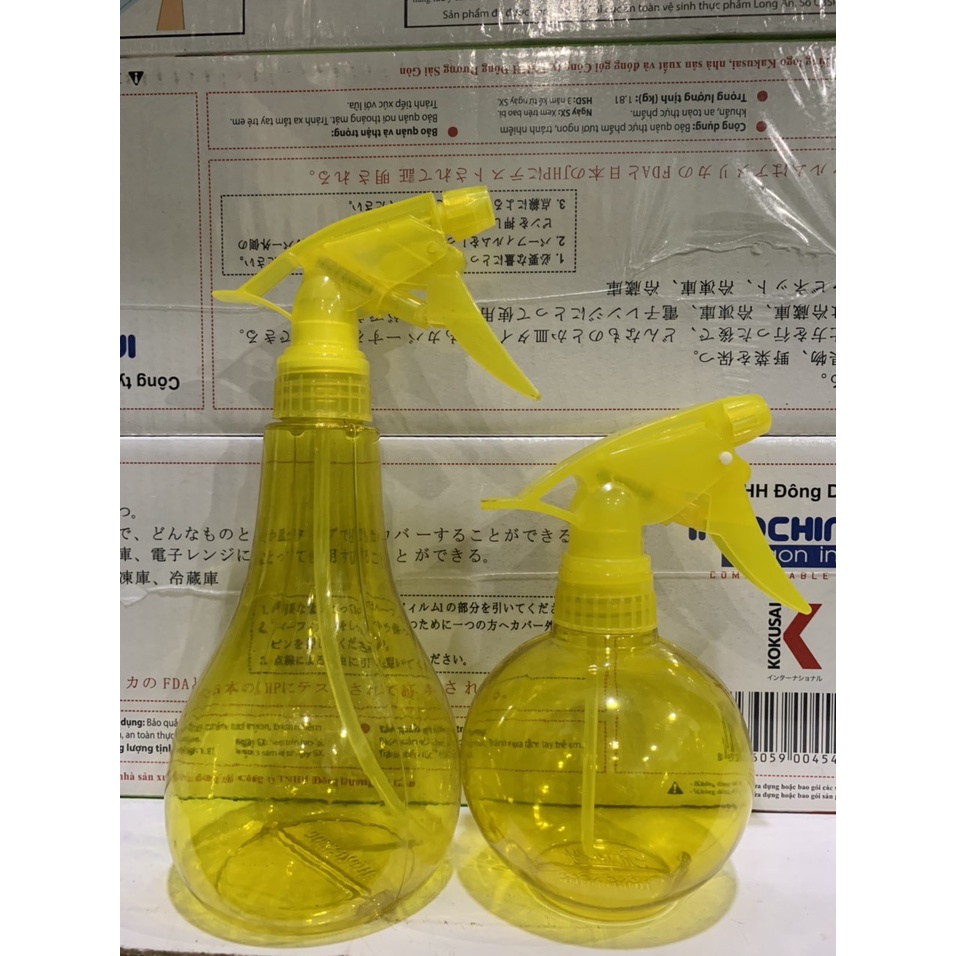 [HCM]Bình xịt nước ( xịt cồn ) RUBY 250ml - 500ml màu vàng