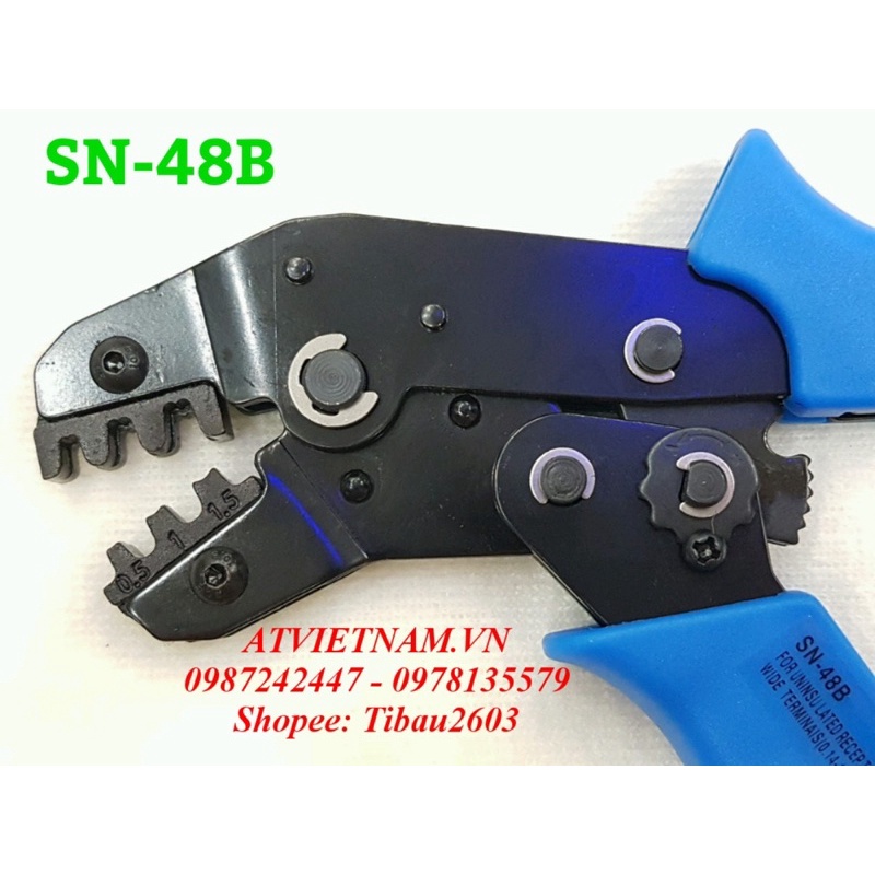 Kiềm bấm cos xe máy SN-48B (kềm bấm cos, kìm bấm cos)