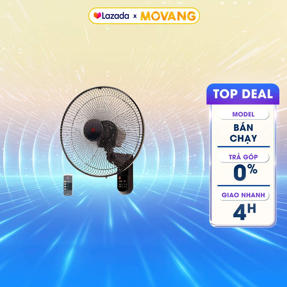 [GIAO TẠI HCM] - Quạt treo tường KDK M40M (BK)