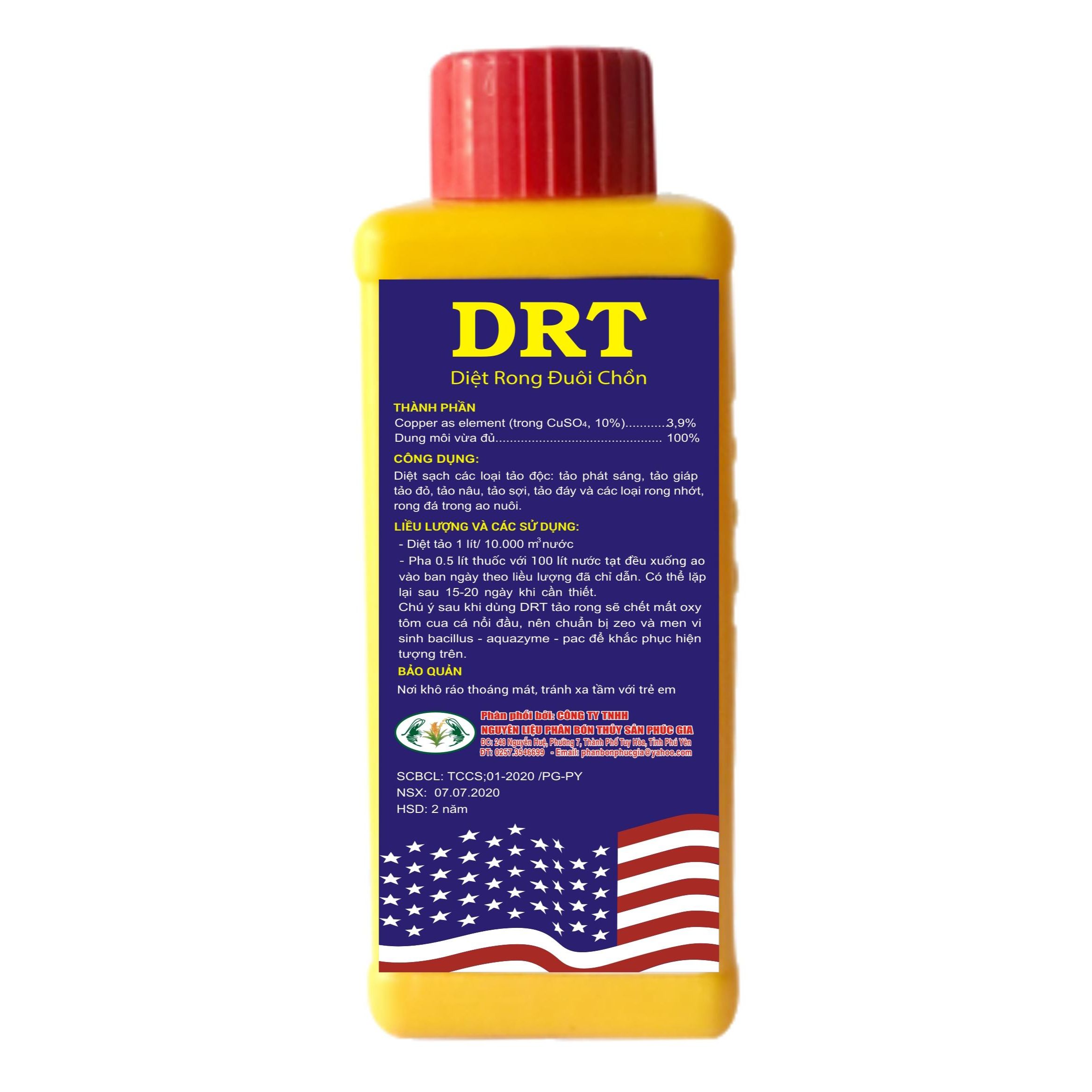 DRT thế hệ mới diệt rong cắt tảo