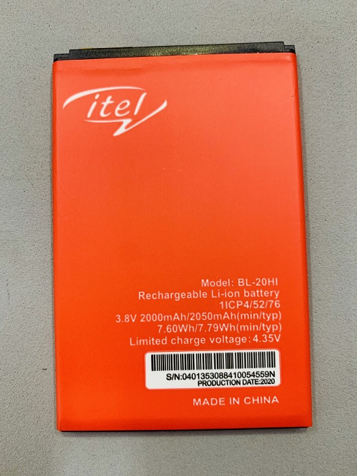 Pin thay thế điện thoại ITel A32F BL-20HI