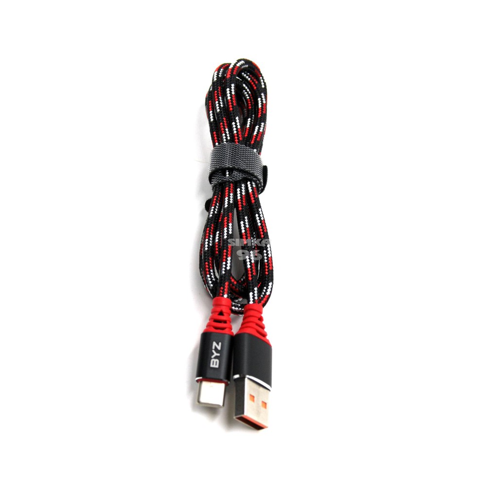 Cáp Sạc BYZ Dây Dù Iphone Và Android Dây Dẹp Hàng Xịn Chất Lượng