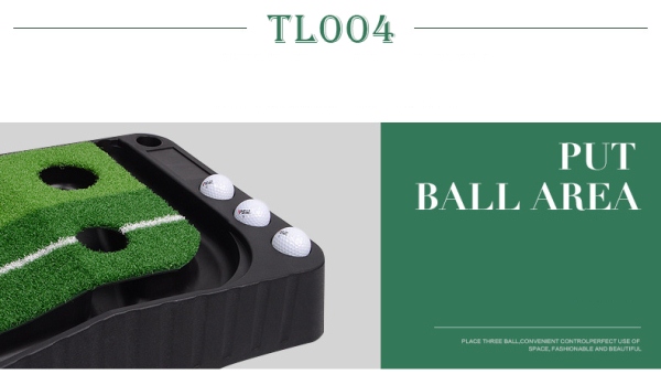 THẢM TẬP PUTTING GOLF NHỰA - PGM BLACK PP GOLF
