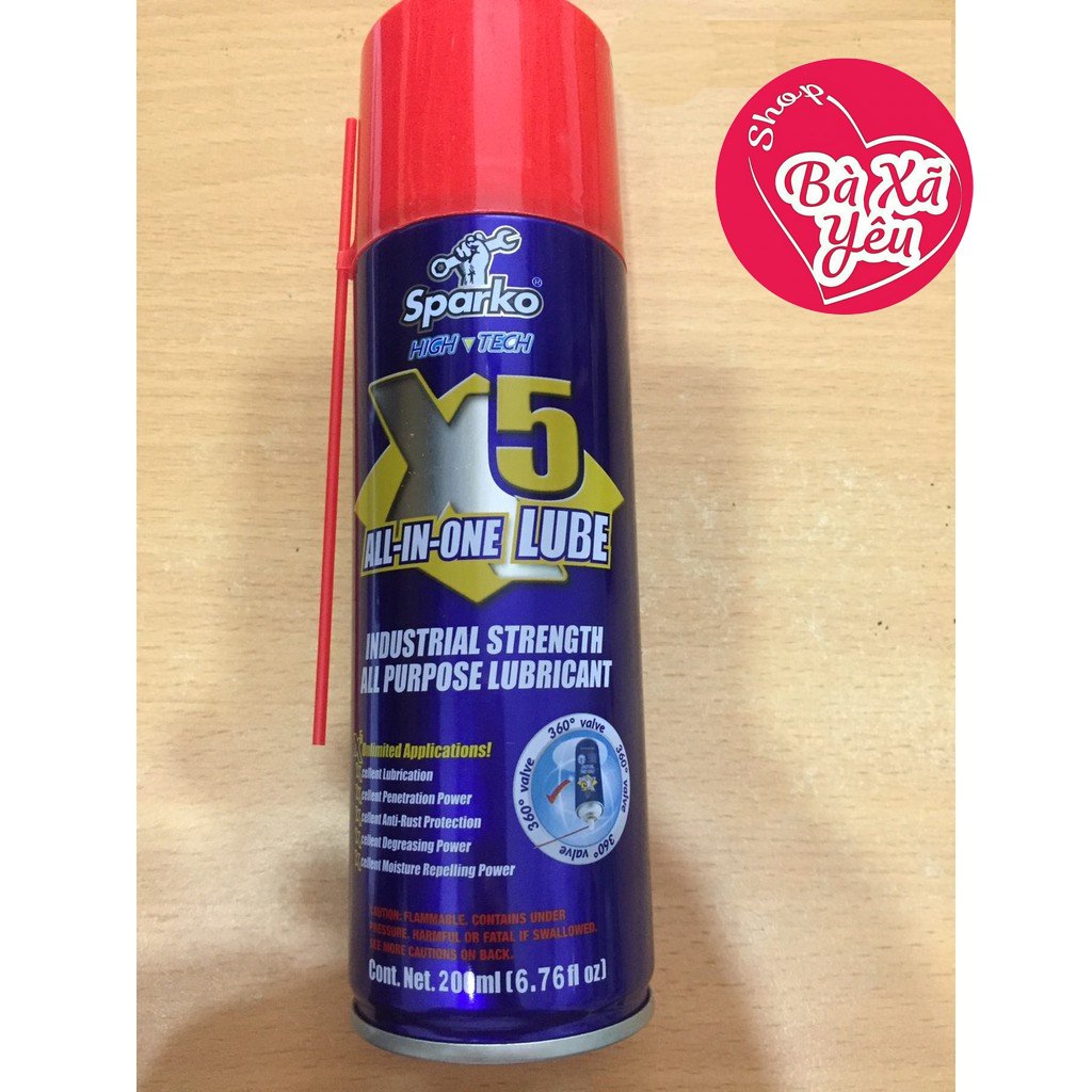 Dầu chống rỉ sét X5 _ 200ml