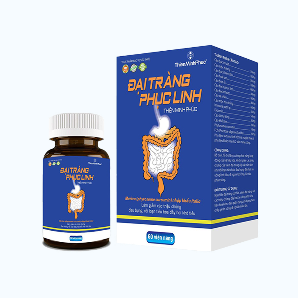 Đại tràng Phục Linh Thiên Minh Phúc (Hộp 60 viên)