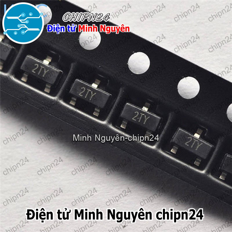 [25 con] (G3.1) Transistor Dán S8550 (2TY) SOT-23 PNP 500mA 40V (SMD) (8550) - HH002008