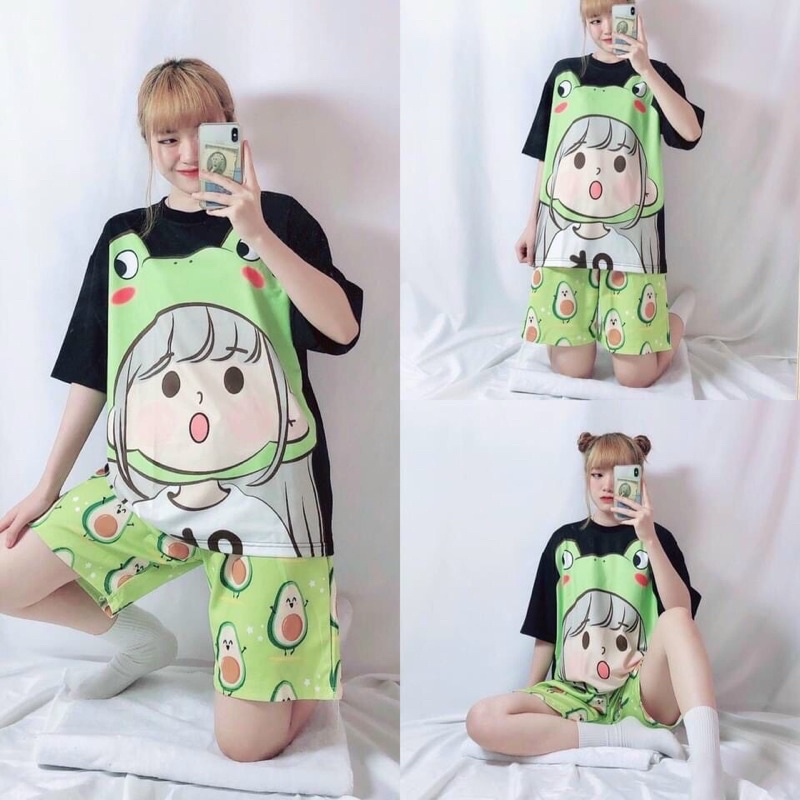 Đồ bộ hoạt hình mẫu mới