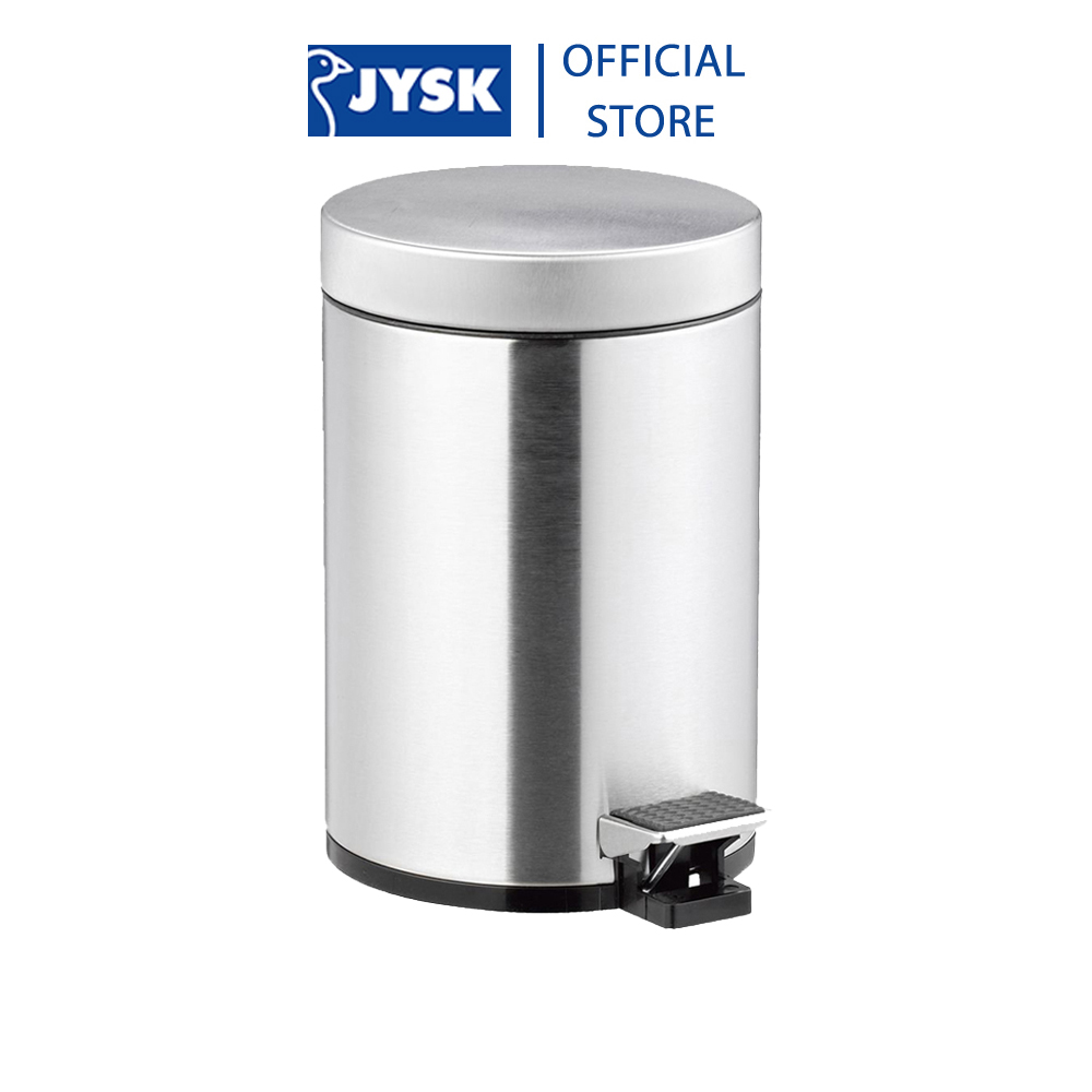 Thùng rác | JYSK Medle | thép không rỉ màu | 3L/5L/12L