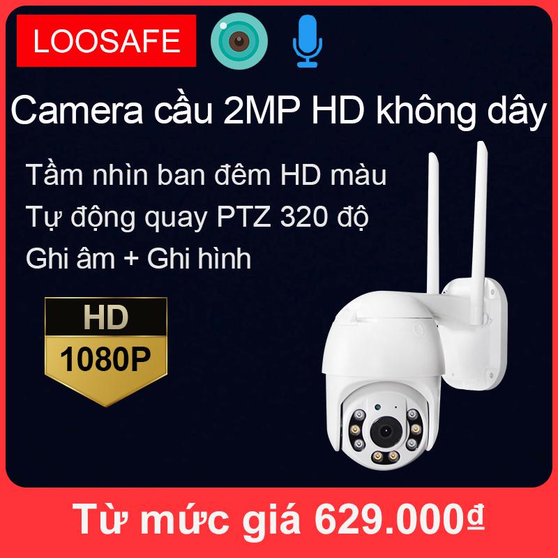 >> BÁO GIÁ CAMERA GIÁM SÁT NGOÀI TRỜI FULL HD CAM CẦU 1080P PTZ , CHỐNG NƯỚC, CÓ HỖ TRỢ ĐÈN HỒNG NGOẠI VÀ 4 ĐÈN LED,HÌNH | Shopee Lazada Sendo Tiki mới nhất 28 Camera cầu Wifi chống nước ngoài trời Full HD 1080P, có thể xoay 320 độ, không có mạng cũng có thể giám sát