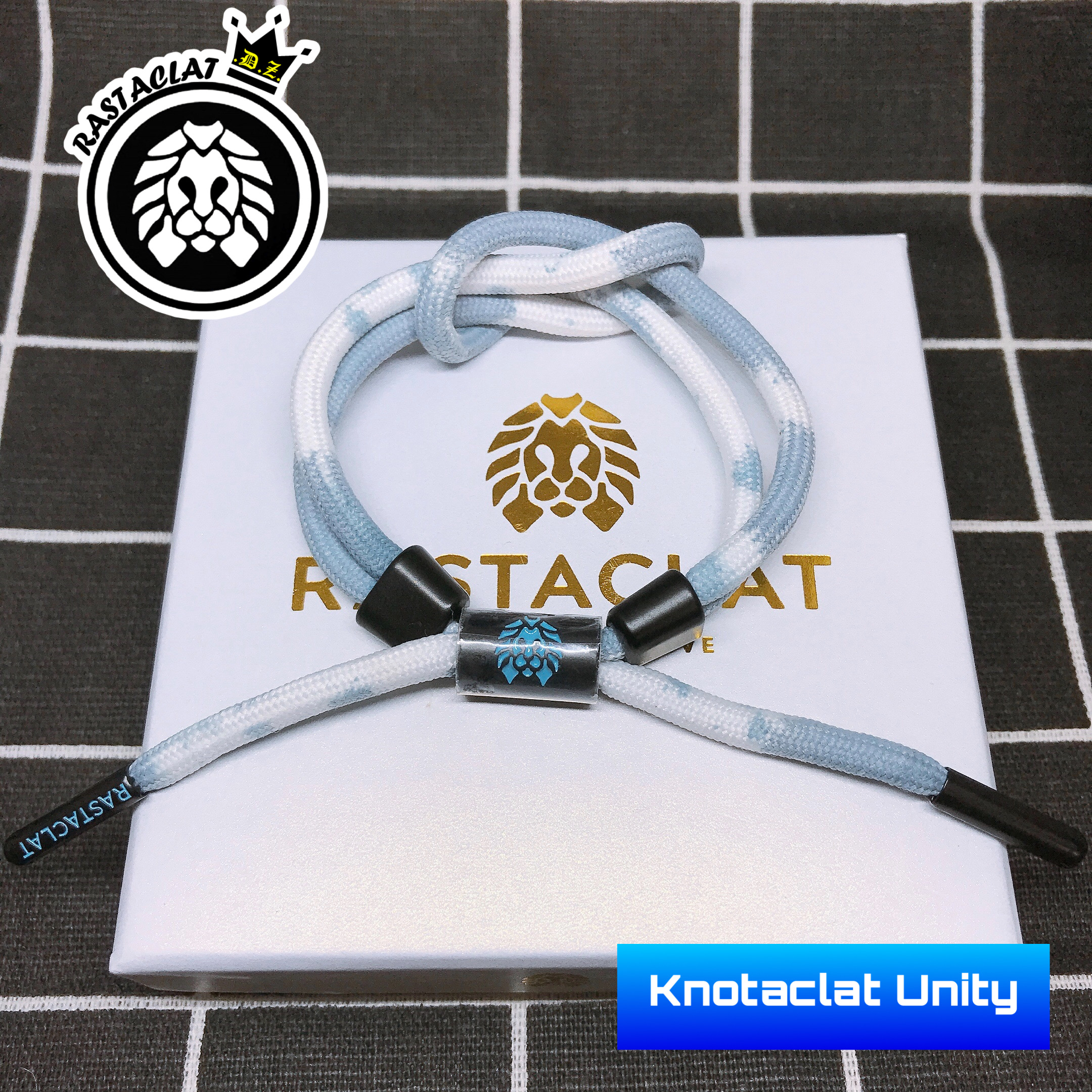 Vòng tay Rastaclat Knotaclat Unity [Combo vòng + box + tag] [Ảnh thật]
