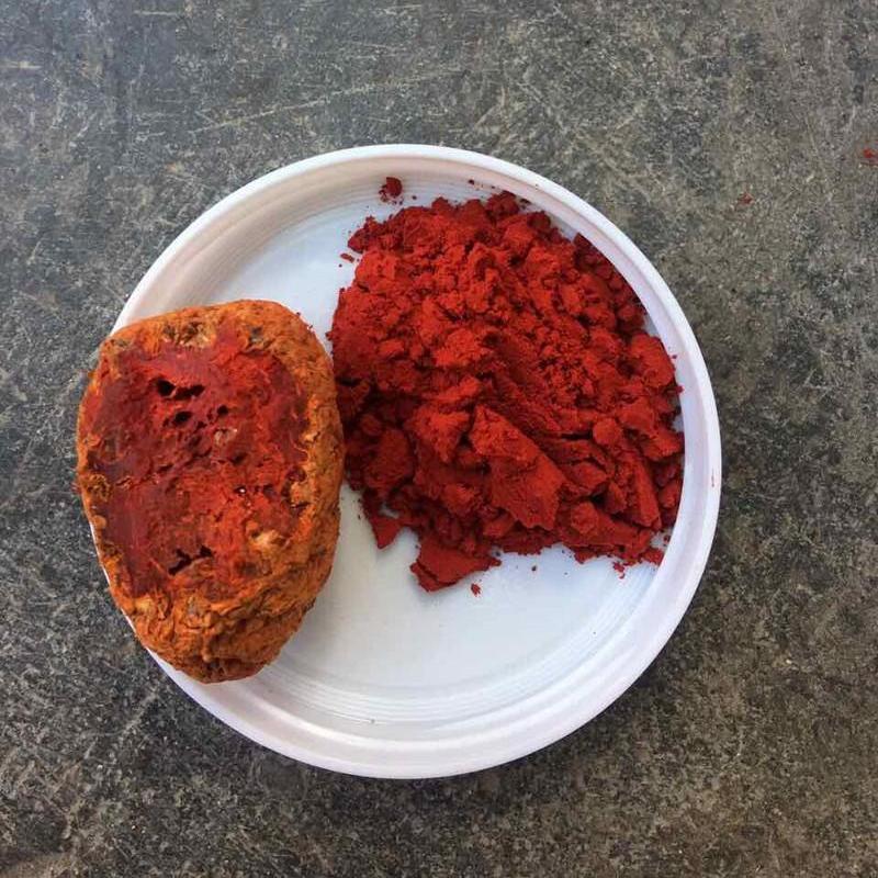 NGHỆ ĐỎ VÔ GÀ ĐÁ NGUYÊN CHẤT 100% ( KL 100 GRAM )