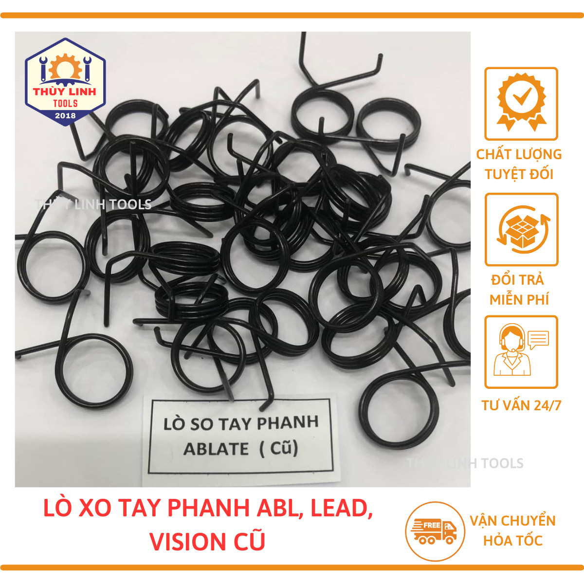 Lò xo tay phanh abl zin - thùy linh tools