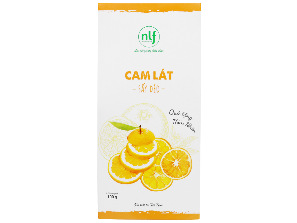 Cam lát (navel) sấy dẻo 100g