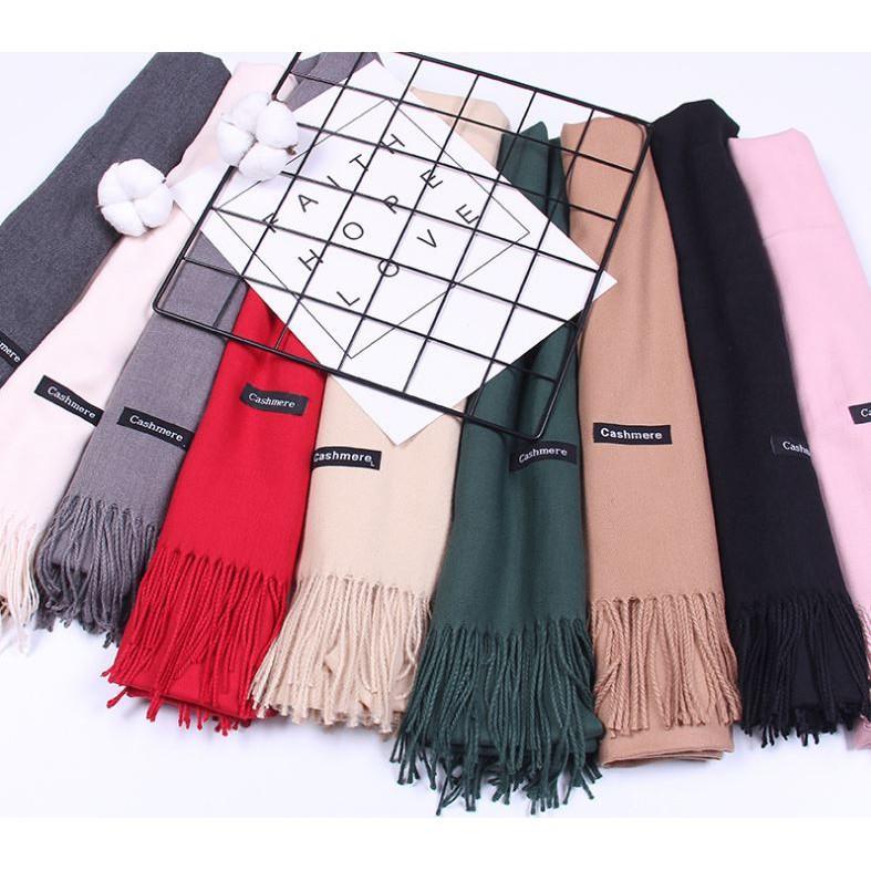 Khăn quàng cổ nữ thu đông CASHMERE chất đẹp
