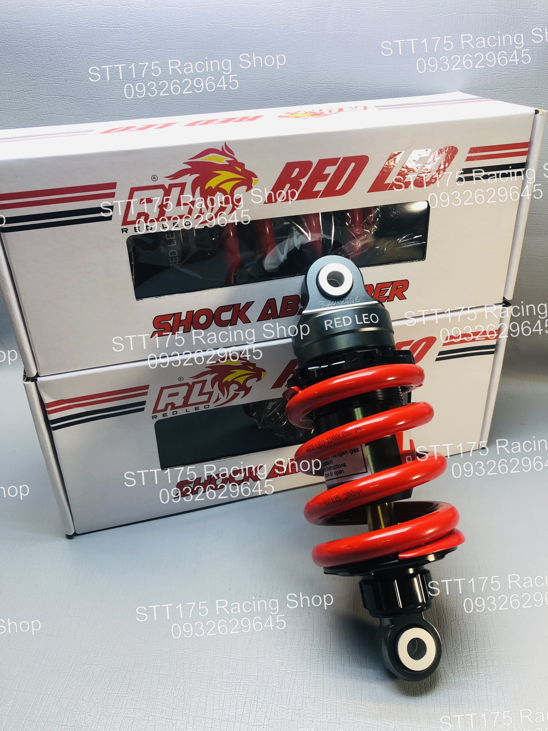 Phuộc REDLEO EXCITER 135 ( tăng chỉnh ) - Màu Đỏ