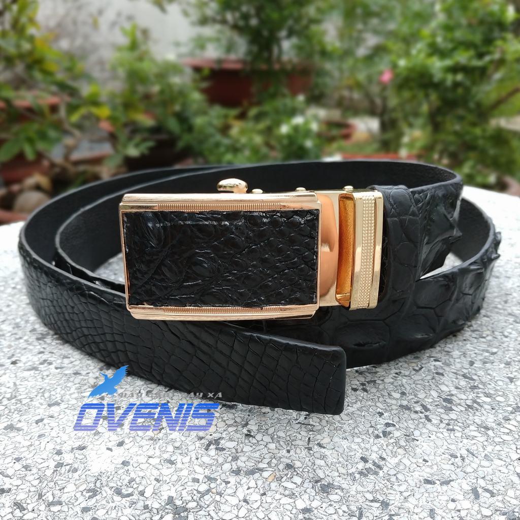 [FREE SHIP] Thắt Lưng Cá Sấu. Sản Phẩm Da Cá Sấu Thật 100%