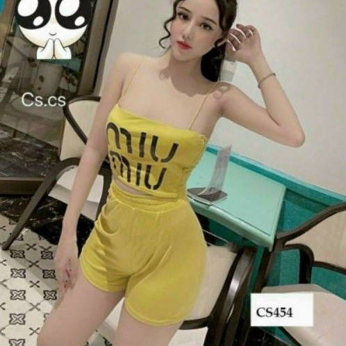 Sét bộ đùi 2 dây miu miu cực xinh.🎀