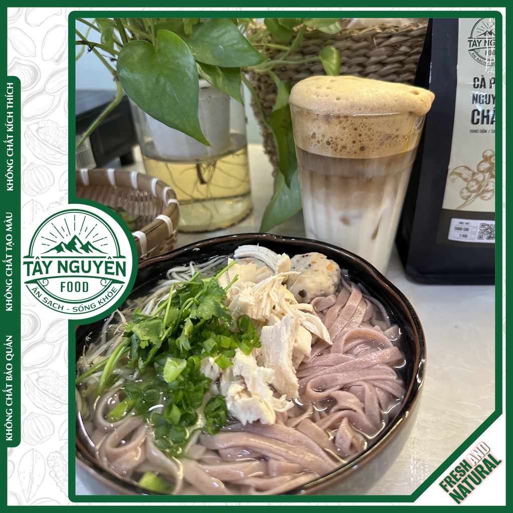 Phở gạo lứt eat clean 0.5kg