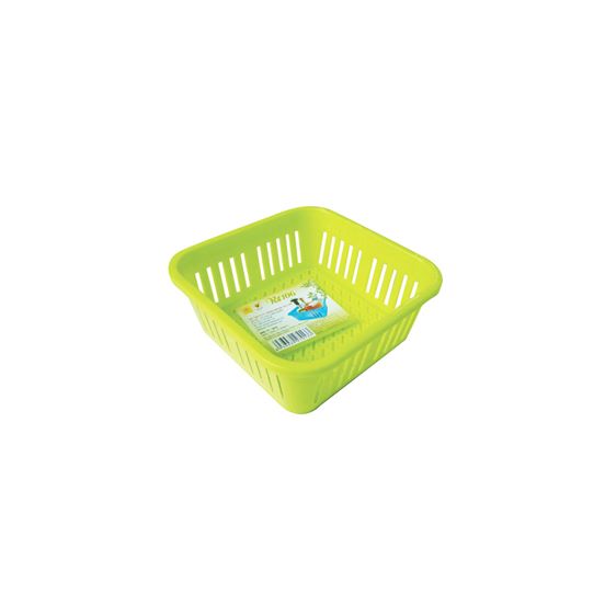 [HCM]Combo 6 cái rổ nhựa Mini cao cấp - KT 15x15 (Vuông tròn)