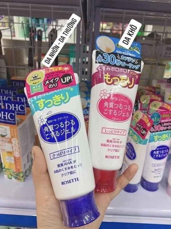 Tẩy Da Chết ROSETTE 120G - Hàng tiêu dùng nội địa Nhật Bản