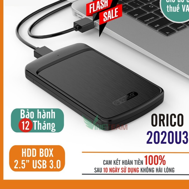 Bảng giá Box Ổ Cứng 25Inch Orico 2020U3 Sata3 – Usb3.0 –  – Bảo Hành 12 Tháng -Dc4300 Phong Vũ