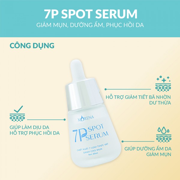 Serum mụn 7P Spot serum Huyền Phi chính hãng