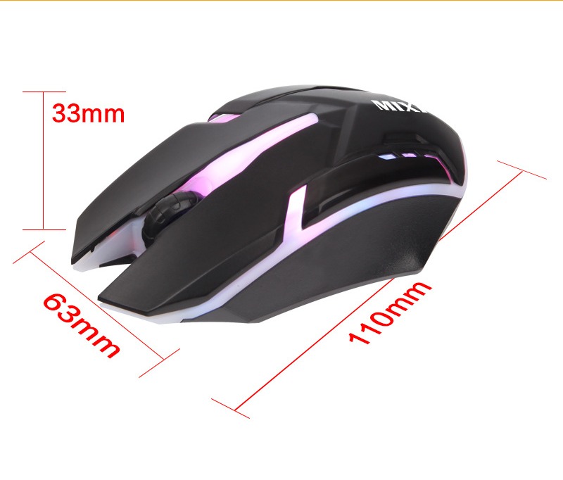 X22 Wired Gaming Mouse with Led Lights