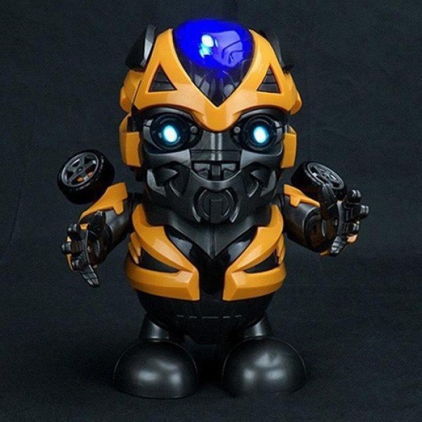 [HCM]Robot Dancing Iron Man-Bumblebee Dance Hero-Robot Tự nhảy múa vui nhộn