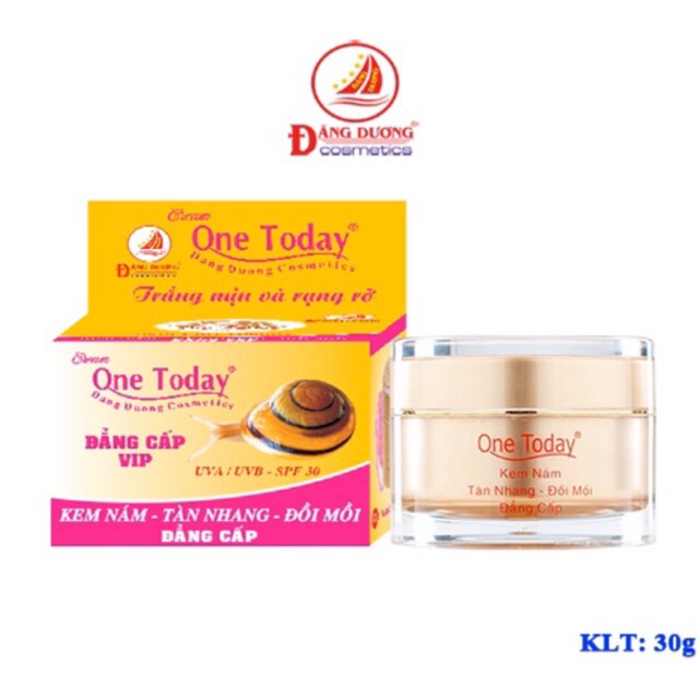 [HCM]ONE TODAY - Kem trị Nám Tàn nhang Đồi mồi Đẳng Cấp VIP (30g)