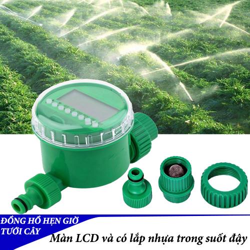Đồng hồ hẹn giờ Tưới nước cho cây - vườn tự động - tưới cây thông minh