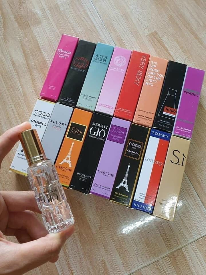 Set nước hoa tháp 6 chai 20ml