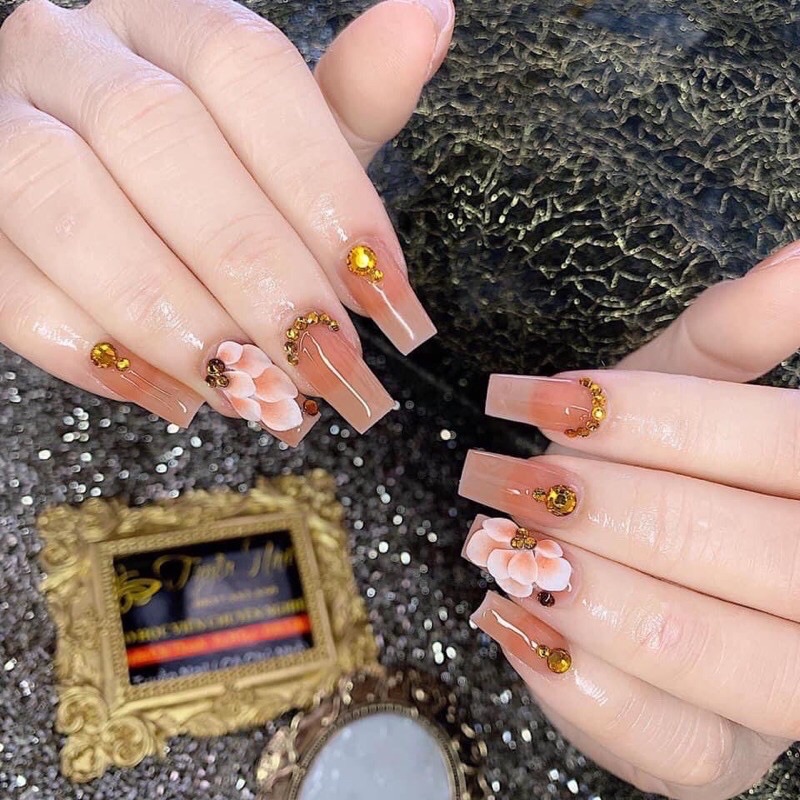 Móng tay thiết kế Nailbox bộ 24móng