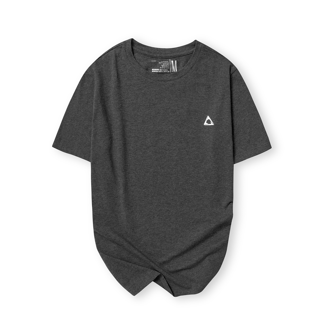 Áo thun nam logo ,áo thun DONMAN chất liệu conton 4 chiều kiểu dáng basic AT10