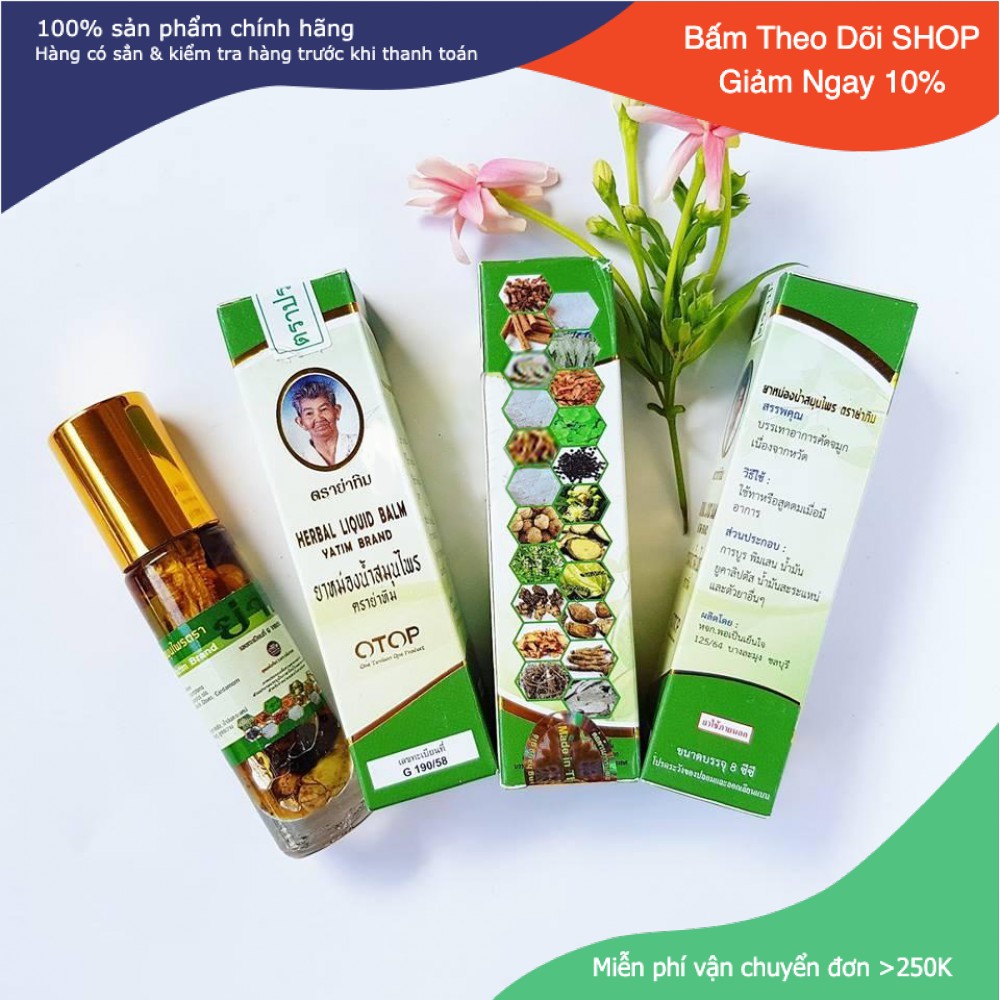 Dầu Lăn Thảo Dược 22 Vị Thái Lan