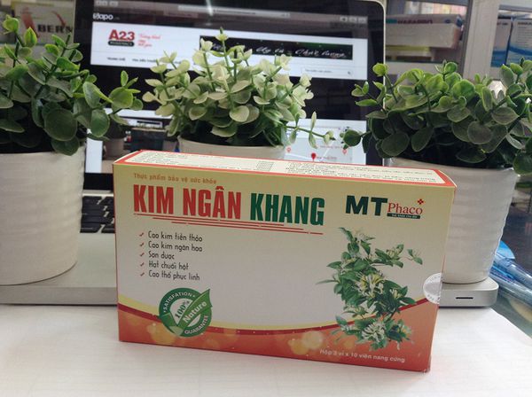 [COMBO 2 HỘP] KIM NGÂN KHANG - hỗ trợ thải độc, lợi tiểu