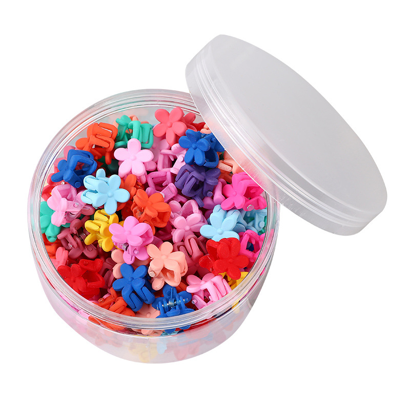 (GIÁ SỈ) KẸP TÓC NHÍ HOA MAI -SET 10 CÁI