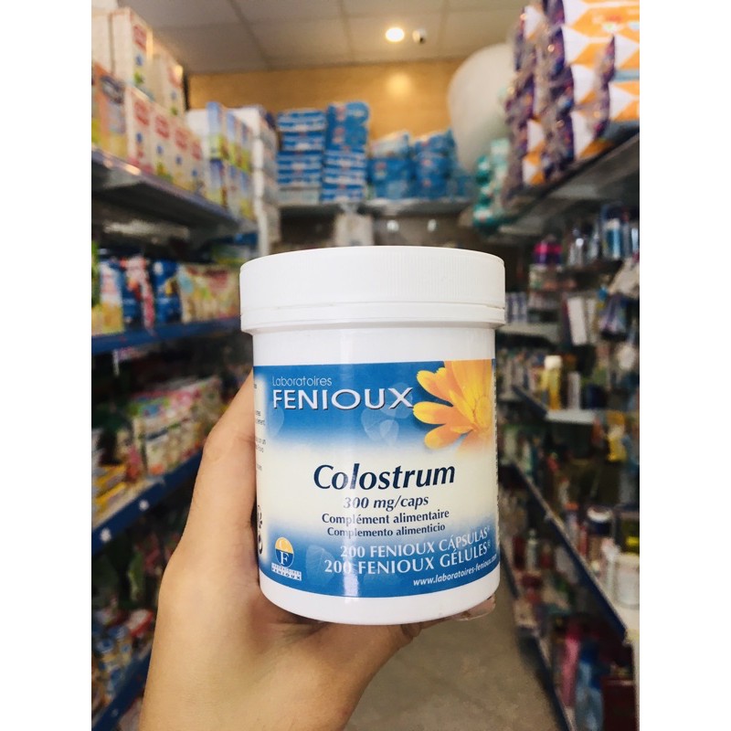 Sữa Non Pháp Fenioux Colostrum (200 viên)