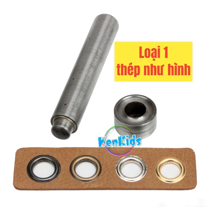 Cây đóng khoen ore kèm đế kê đóng cuộn khoen mắt cáo , khoen bạt tròn , đóng tán cuốn khoen ore