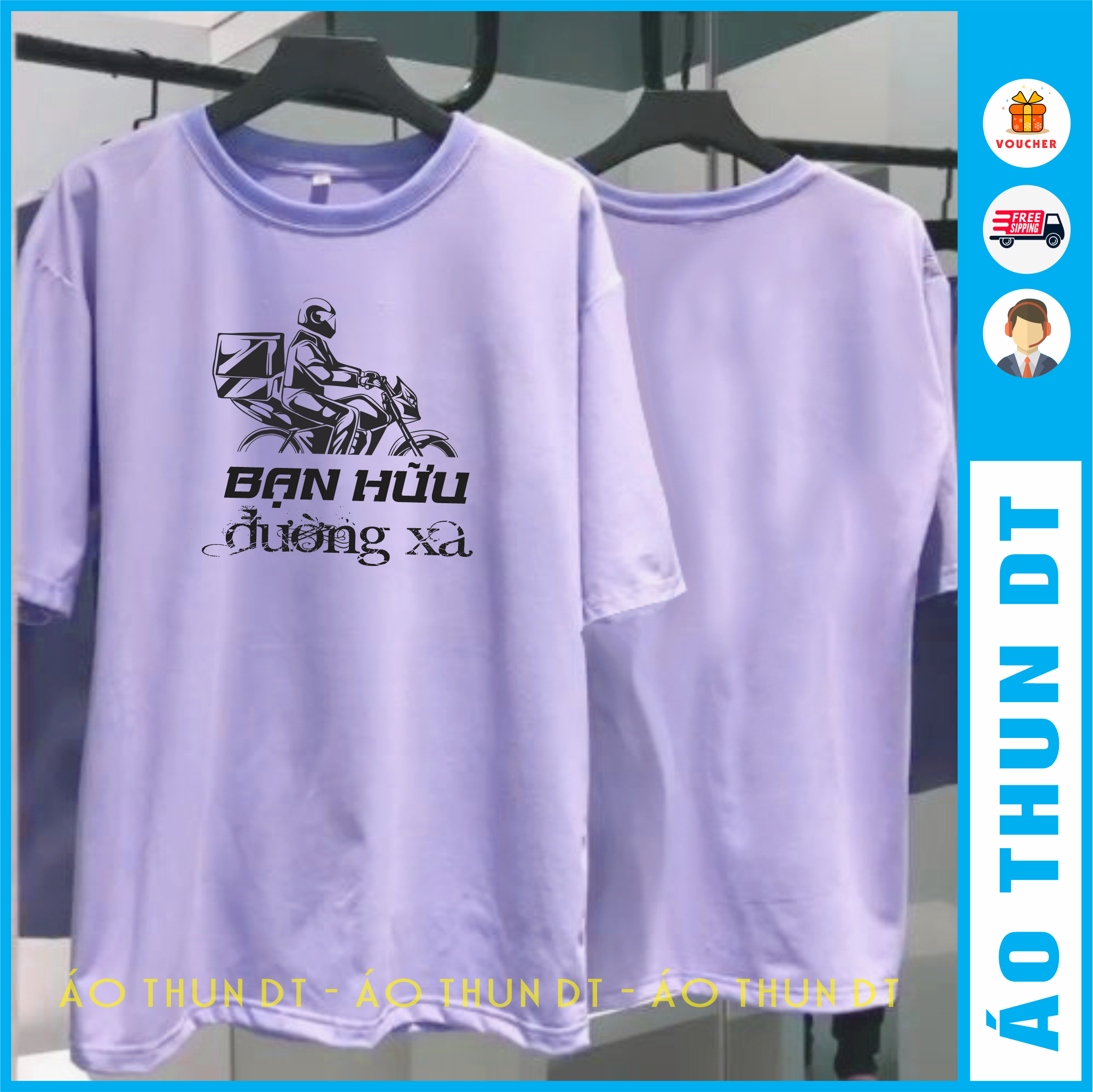 Áo thun phượt - Bạn hữu đường xa