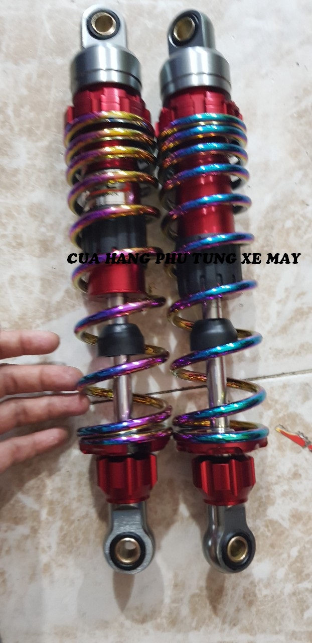 Cặp phuộc sau lò xo 7 màu cho xe Dream/ Wave