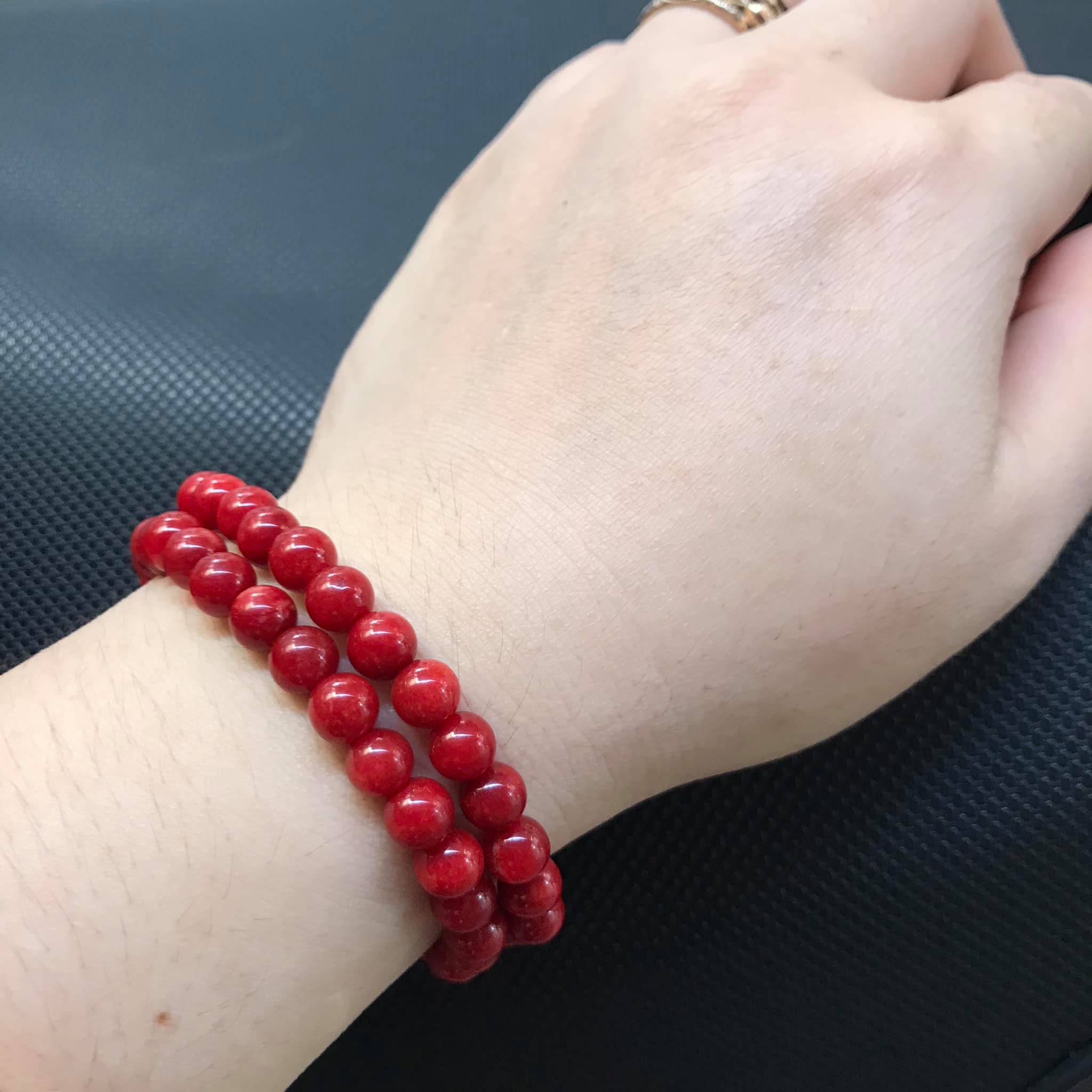 VÒNG TAY CẨM THẠCH HUYẾT SIZE 6LY