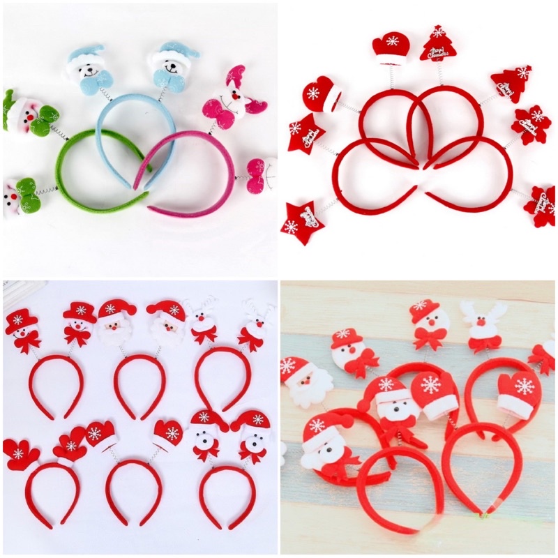 Hơn 50 mẫu Bờm Noel, bờm giáng sinh nhấp nháy