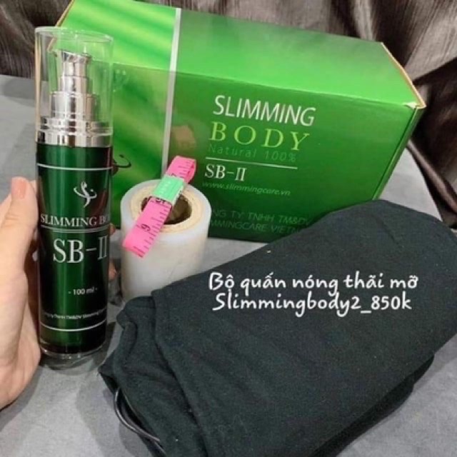 Bộ ủ nóng tan mỡ slimming body2