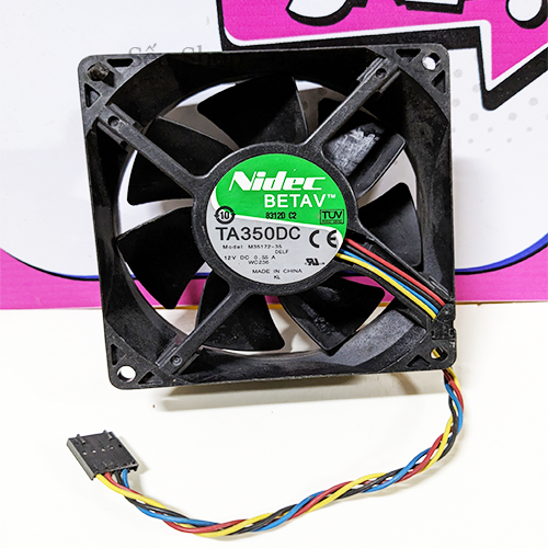 Fan nidec 9 quạt tản nhiệt nidec ta350dc 9cm 12v fan 9 cũ hàng tháo máy chuẩn