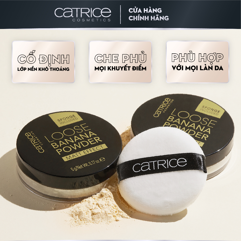 Phấn Phủ Bột Catrice Lose Banana Powder Matt Effect 5G