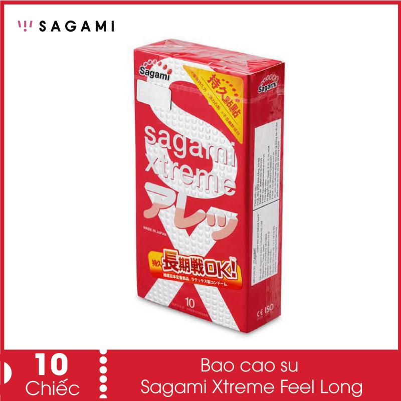 Bao cao su gai bi Sagami Xtreme Feel Long (Hộp 10) nhập khẩu