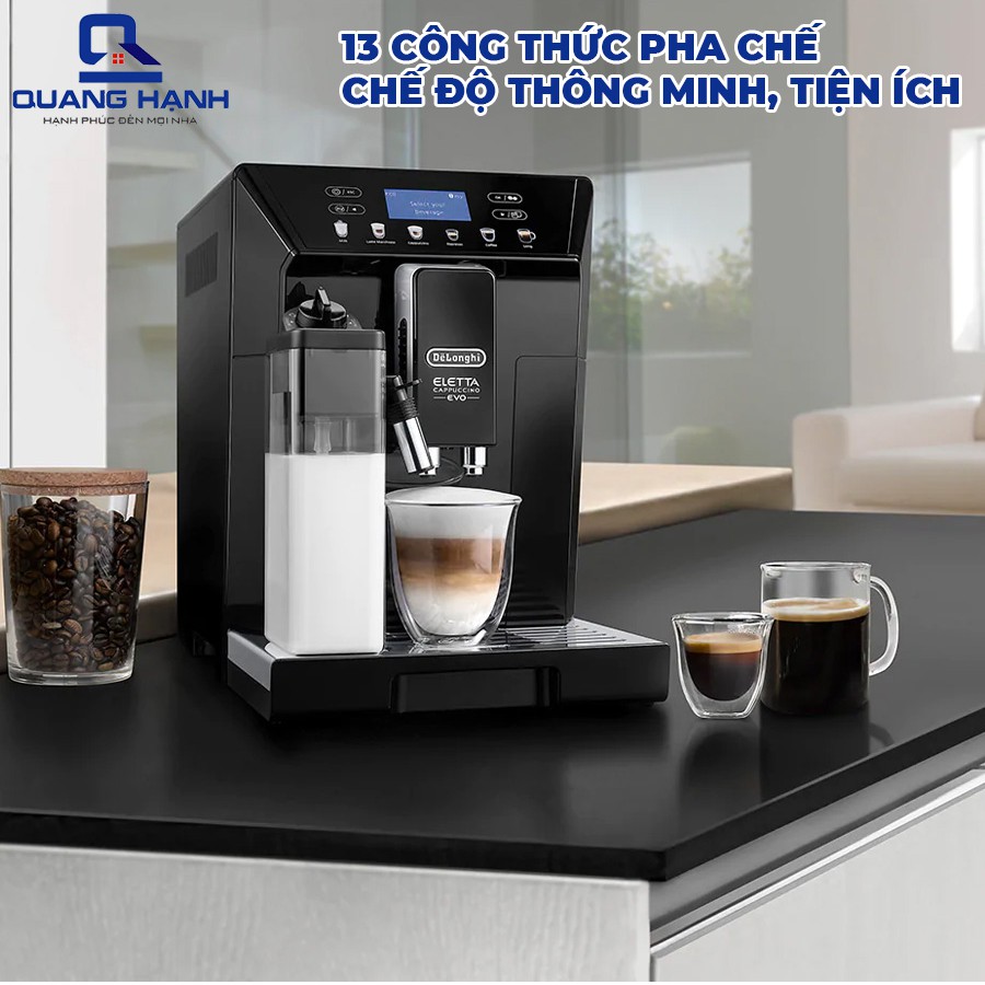 Máy pha cà phê DeLonghi ECAM46.860.B