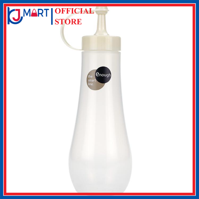 Bình đựng gia vị, nước sốt, nước tương Enough 360ml- trắng - Nội địa Nhật Bản