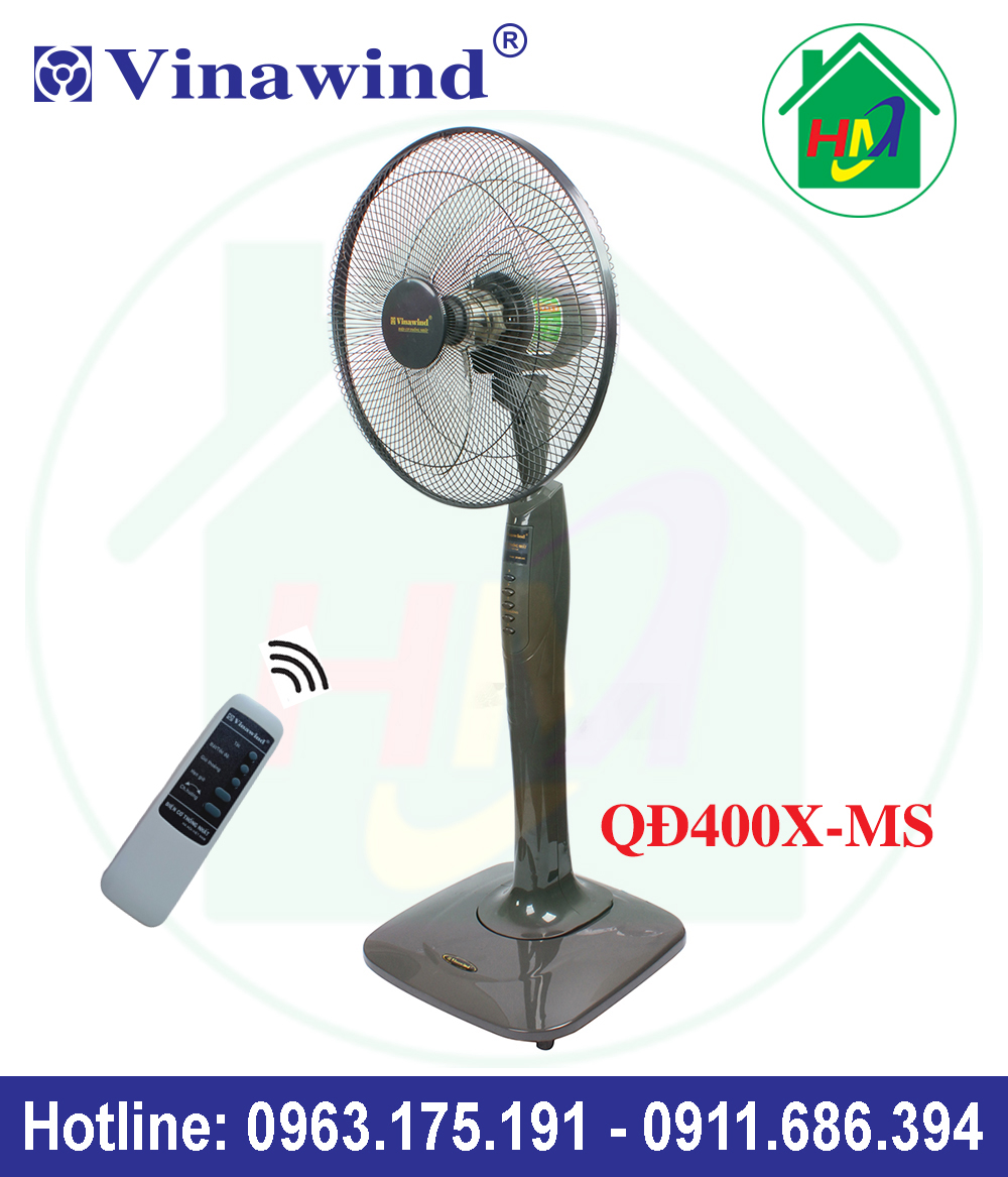 Quạt Cây Điều Khiển Từ Xa Vinawind QĐ400X-MS
